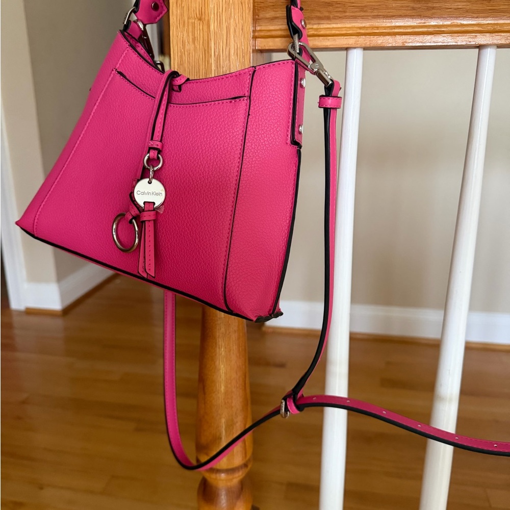Calvin Klein Fuchsia Crossbody Bag